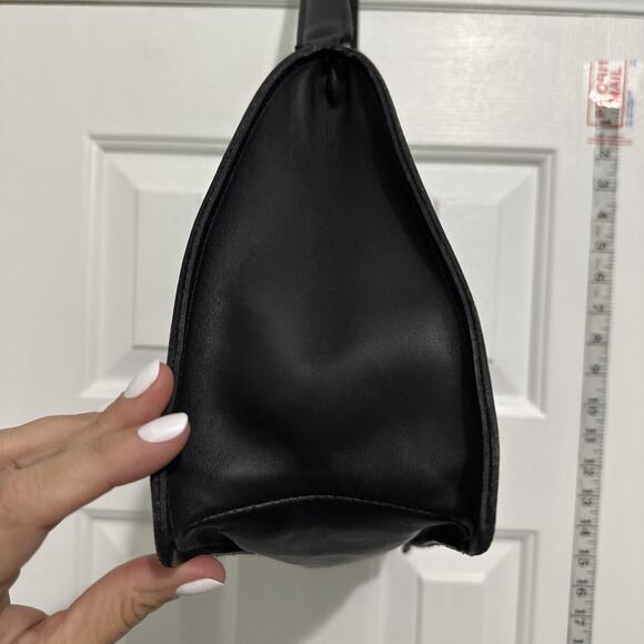 Vintage Coach 6145 Shoulder Bag Handbag Leather Black - Picture 5 of 13